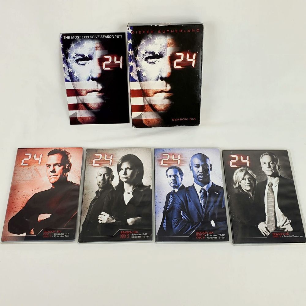 24 (Crime, TV Series) Season 6 [DVD]